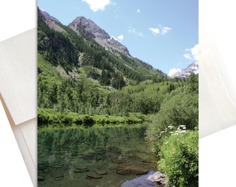 Still Water – Aspen Spring Meadow Note Cards (Box of 8)
