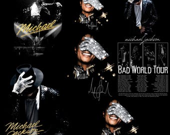 Diseño PNG de Michael Jackson, Rey del Pop / Gráfico MJ en semitonos / Estampado de camiseta estilo vintage / PNG para sublimación / JPG para póster / Descarga digital