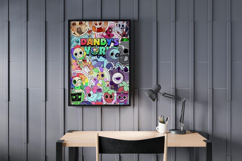 Roblox Dandys World Poster | Dandy Character Wall Art | Cute Roblox ...