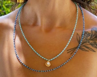 Multicolored Seed Bead Necklaces