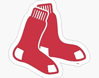 Adesivo per auto dei Boston Red Sox