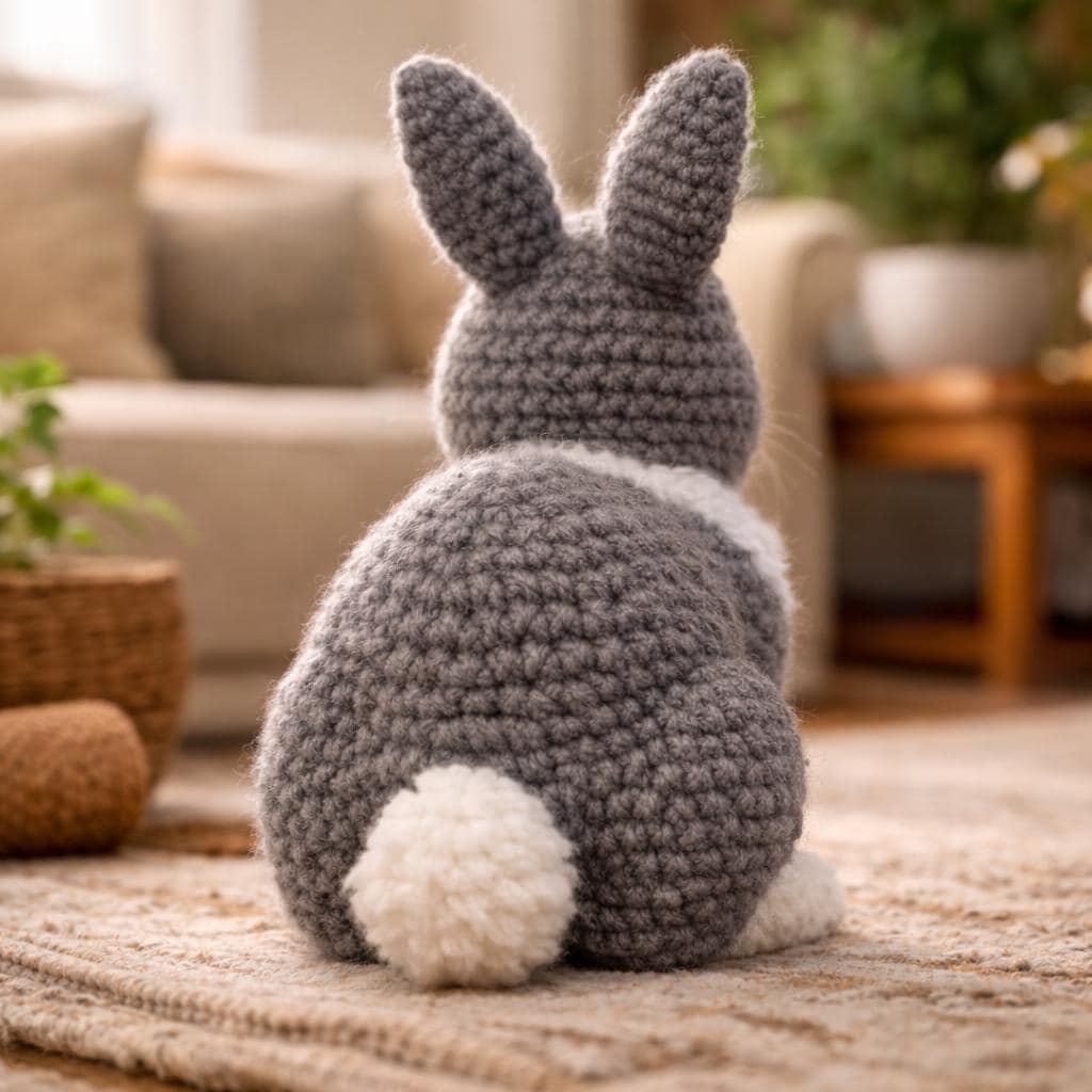 Realistic Crochet Rabbit Pattern – Lifelike Amigurumi Bunny Tutorial ...