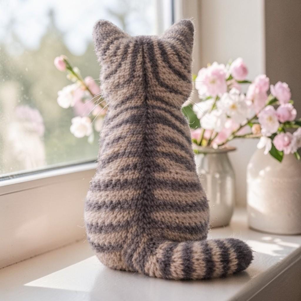 Realistic Tabby Cat Crochet Pattern – Amigurumi Animal PDF (advanced ...