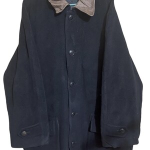 Vintage Yves Saint Laurent Wool Long Jacket Luxury Designer Coat Classic YSL Outerwear