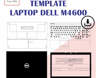 Precision Skin Template for Laptop Dell M4600 (P13F)