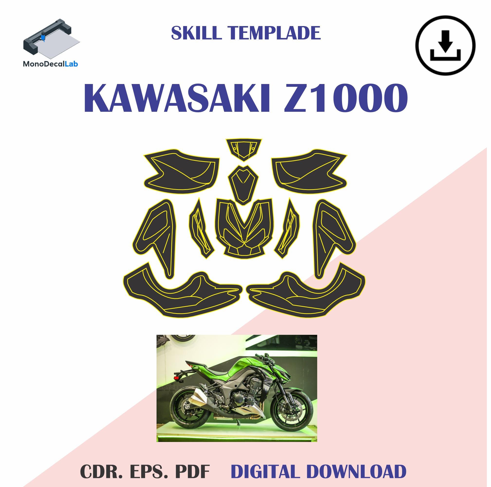 Z1000 stickers - Etsy 日本
