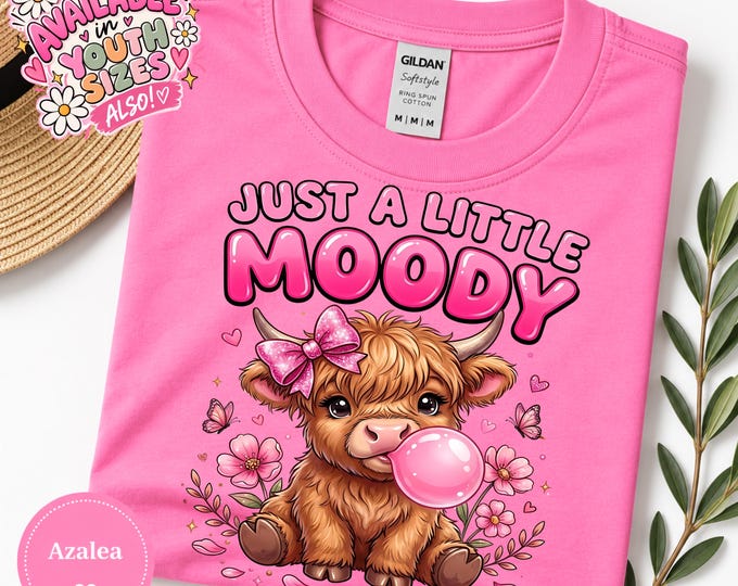 Just A Little Moody Cow shirt | T-Shirt