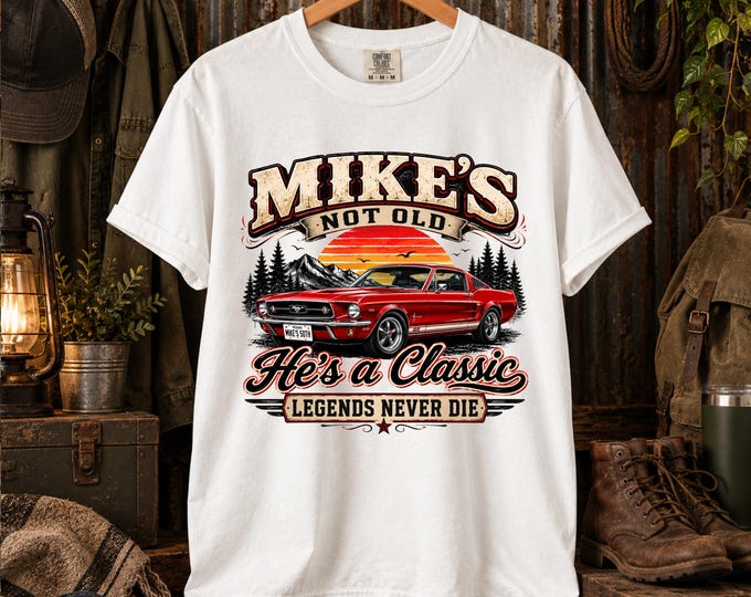 Custom Order for JEAN | Mike's 50th Birthday Shirts – 2 Shirts