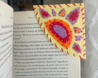 Corner Cover Bookmark Sunset