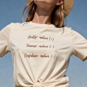 WSET Student Gift T-Shirt | Organic Cotton Wine Tee | Sommelier Gift for Her | Tasting Notes Tee