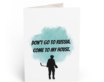 Tarjeta de invitación para cita en una cabaña climatizada