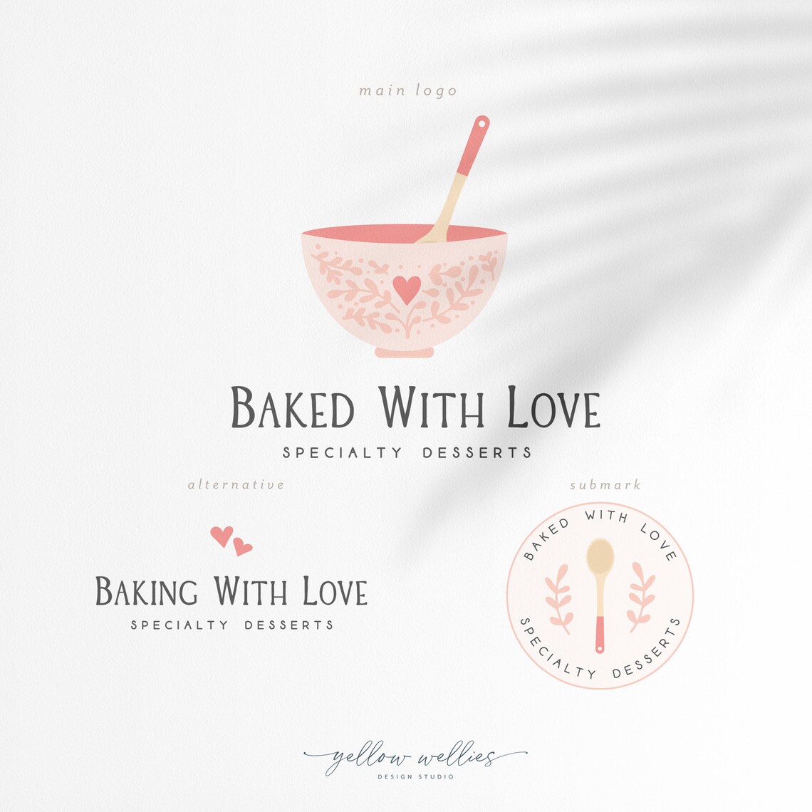 Mixing Bowl Chef Recipe Kitchen Food Blog Premade Logo Design Etsy