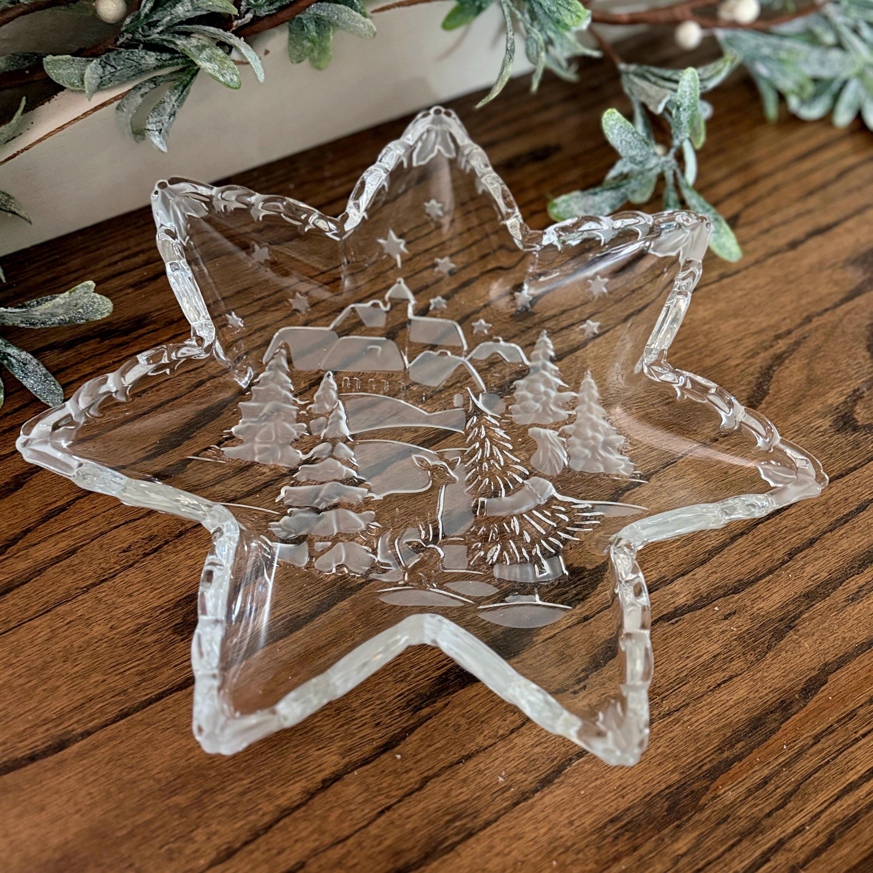 Mikasa Glass Platter - Etsy