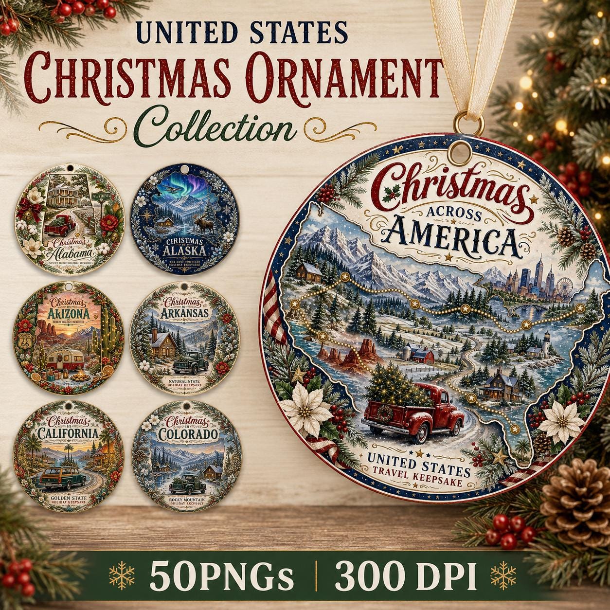 Vintage Christmas Ornaments - Etsy