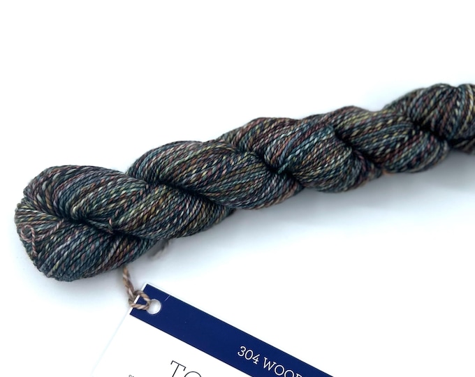 NEW!!!! Malabrigo Torzal Yarn, 100% Superwash Merino Wool, 304 Woodland, dk/Sport weight
