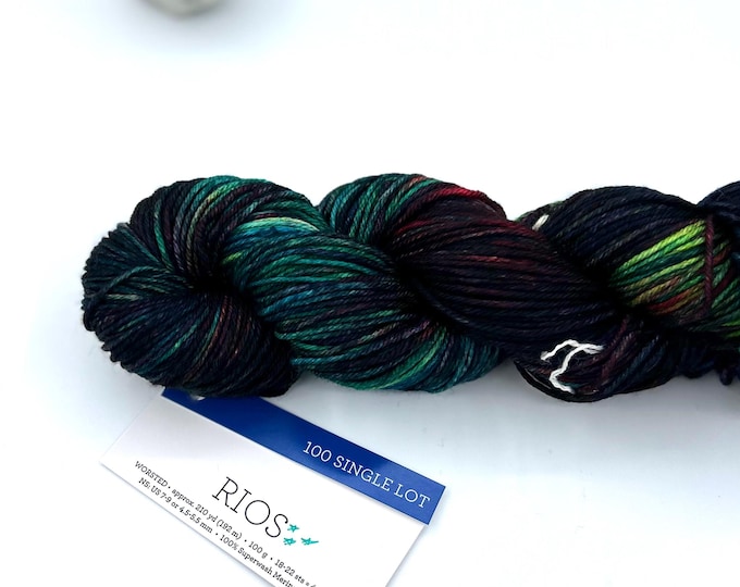 Malabrigo Rios Yarn, Merino Wool, Worsted Weight, single lot