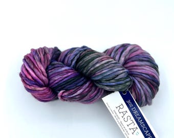 Malabrigo Rasta Yarn, Dreamscape, Super Bulky Merino Wool