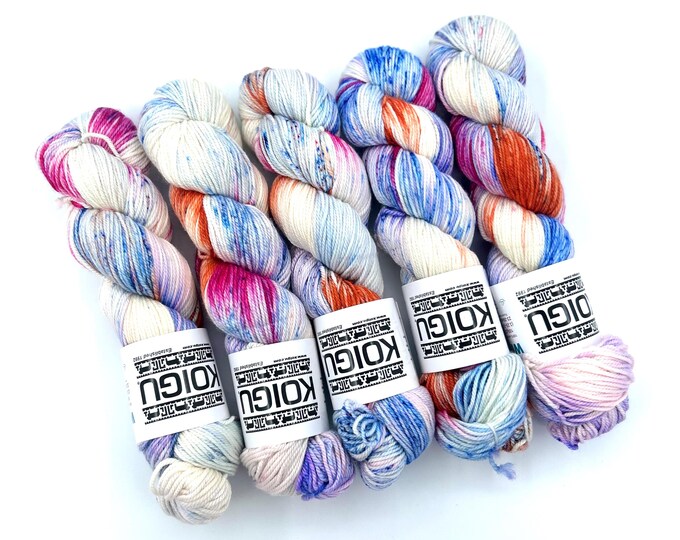 Koigu Winnie Yarn,  Extra-fine Merino Wool, sport weight, W785
