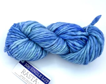 Malabrigo Rasta Yarn, Super Bulky, 100%  Merino Wool, Single Dye lot