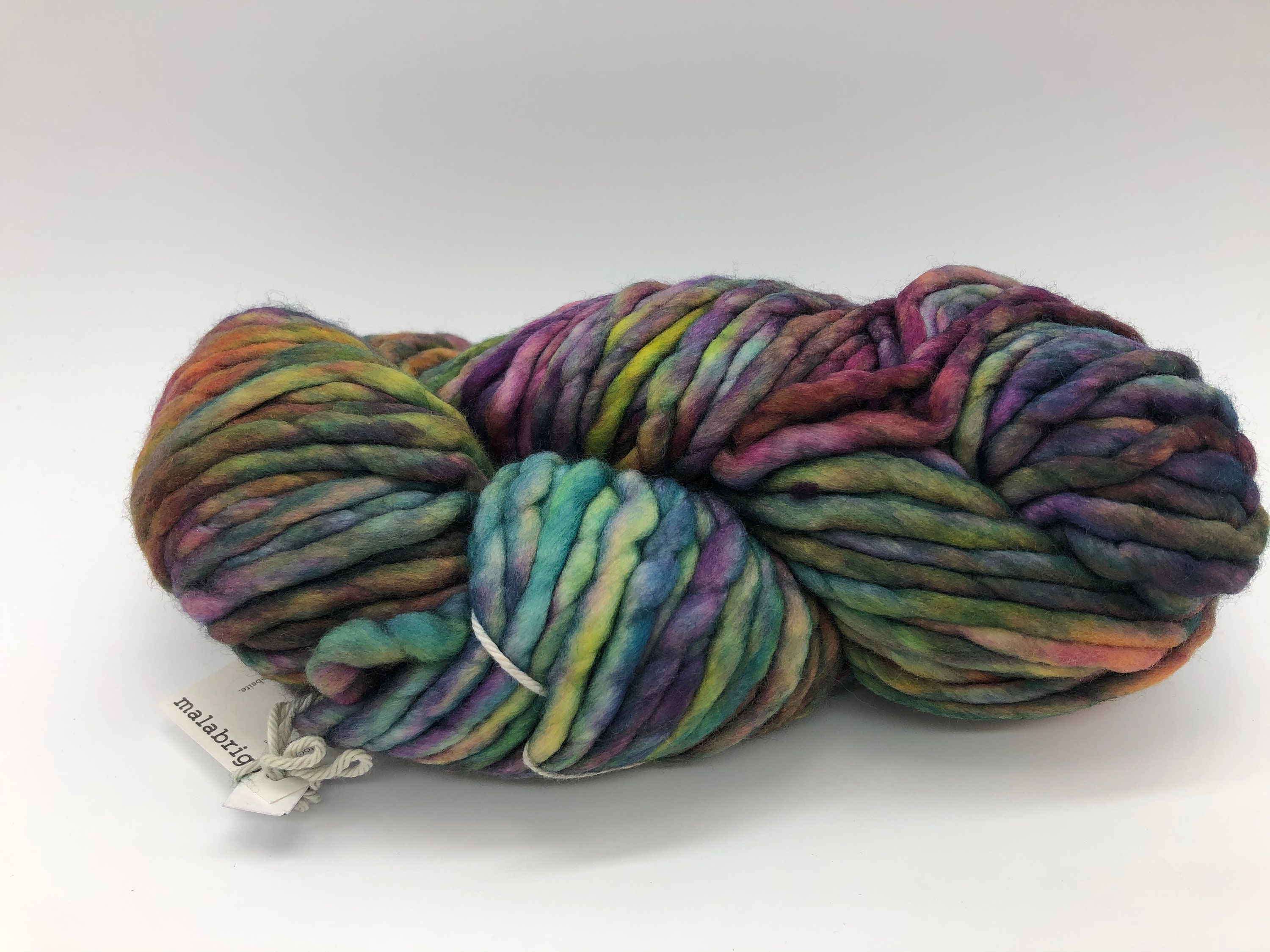 Malabrigo Rasta Yarn Knitting Pattern, Super Bulky, 100 Merino Wool