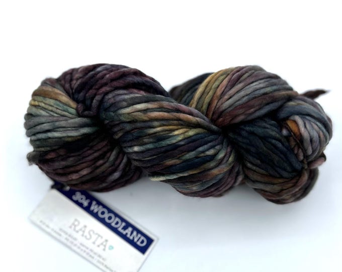 Malabrigo Rasta Yarn, Super Bulky Merino Wool, Woodland
