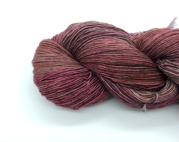 Malabrigo mechita, Aurora, 100% Merino Superwash, fingering weight yarn, 420 yards per skein