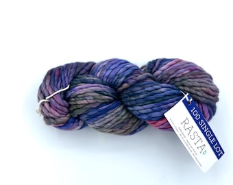 Malabrigo Rasta Yarn, Super Bulky, 100%  Merino Wool, Single Dye lot