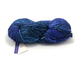 Malabrigo Rasta Yarn, Super Bulky Merino Wool, Azules 856, Merino Wool