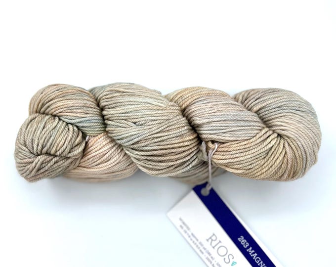 Malabrigo Rios Yarn, Magnolia, 263 Worsted, 100% Superwash Merino Wool