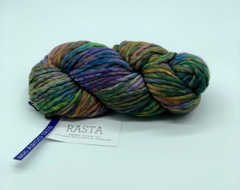 Malabrigo Rasta Yarn, Super Bulky, 100% Merino Wool, 866 Arco Iris