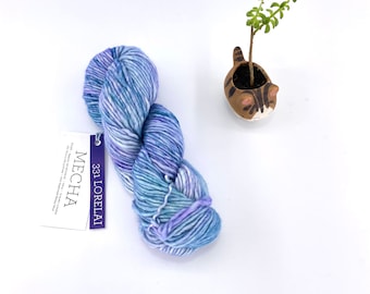 Malabrigo Mecha Yarn, Bulky weight yarn, 100% Merino Wool, Lorelai