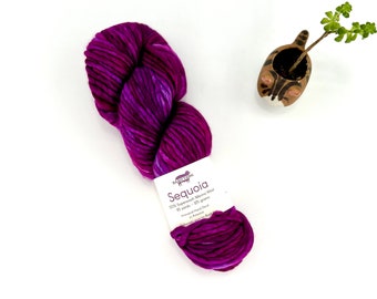 Baah Yarn Sequoia,  Super Bulky, 100%  Merino Wool, Single Ply, Moroccan Nights, Superwash