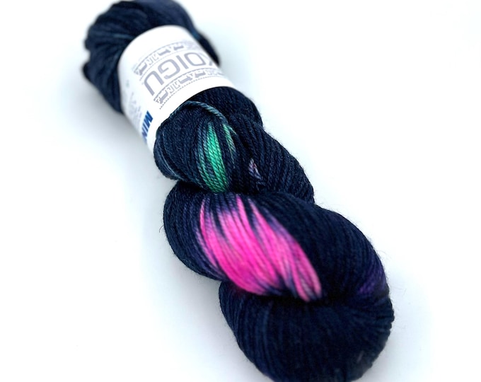 Koigu Minna Luxury Yarn (Merino, Cashmere, Silk), M490 colorway, sport weight