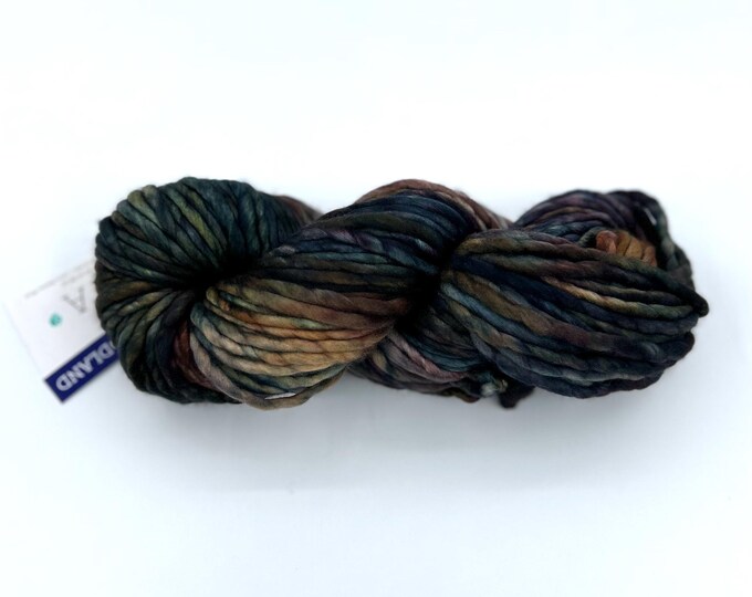 Malabrigo Rasta Yarn, **NEW COLOR**, Super Bulky, 100% Merino Wool, 304 Woodland from the Madre Tierra Collection