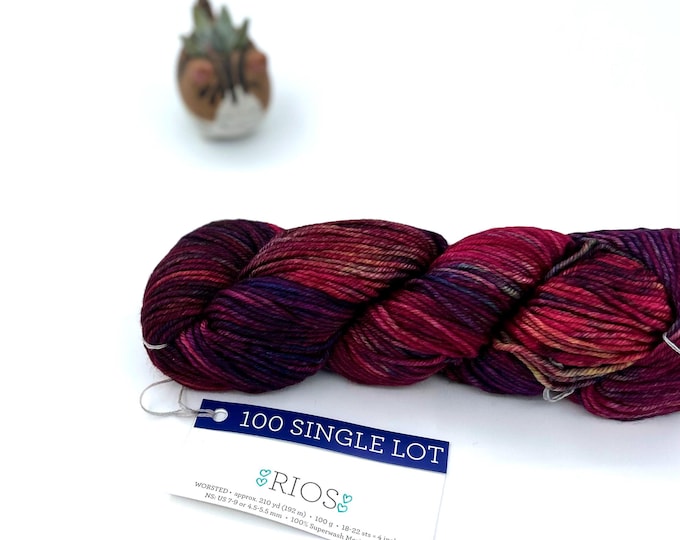 Malabrigo Rios Yarn, Merino Wool, Worsted Weight, single lot