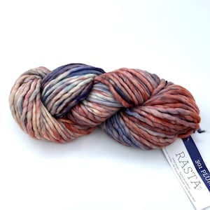 Malabrigo Rasta Super Bulky Merino Wool Yarn, 301 Plumaje