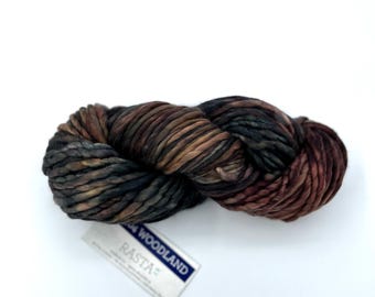 Malabrigo Rasta Yarn, Super Bulky Merino Wool, Woodland