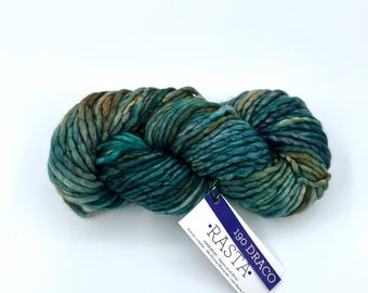Malabrigo Rasta Yarn, Super Bulky,100% Merino Wool, Draco 190