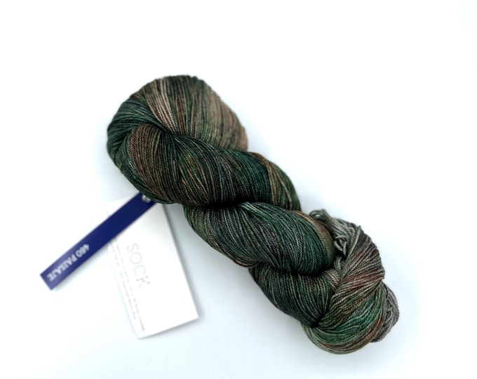 New Color!!  Malabrigo sock, 460 Paisaje , 100% Merino Superwash, fingering weight yarn, 440 Yards per skein