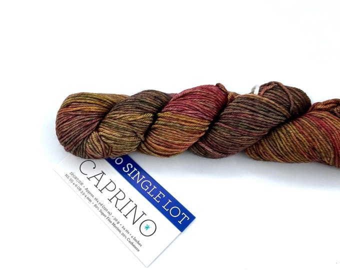 Malabrigo Caprino, Single lot, Super Fine Merino and Cashmere, sport/DK weight yarn