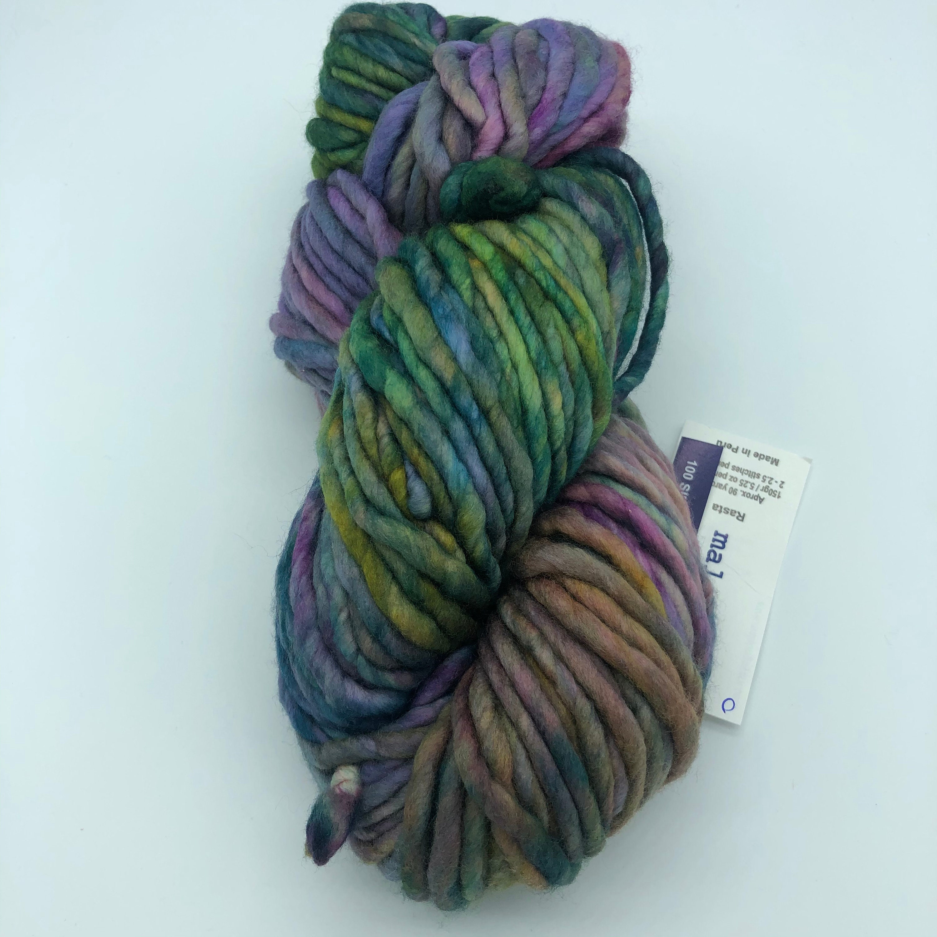Malabrigo Rasta Yarn Knitting Pattern, Super Bulky, 100 Merino Wool
