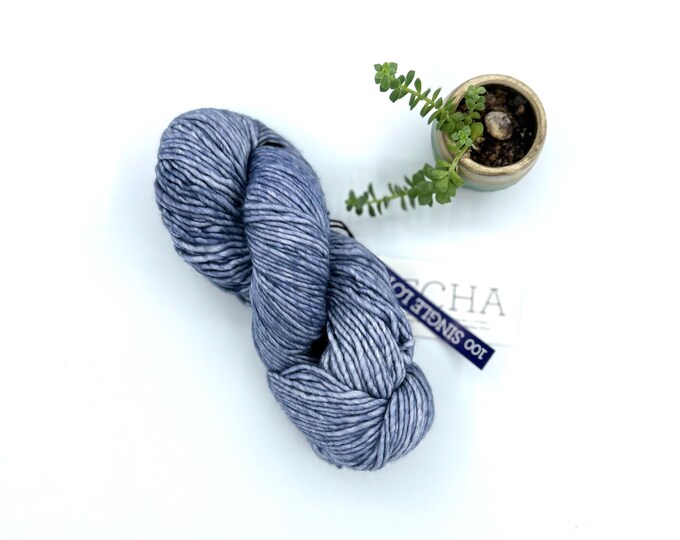 Malabrigo Mecha Yarn, Bulky weight yarn, 100% Merino Wool, Single Lot