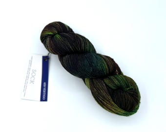 Malabrigo sock yarn, New Color - 459 Vertigo, 100% Merino Superwash, fingering weight yarn, 440 Yards per skein