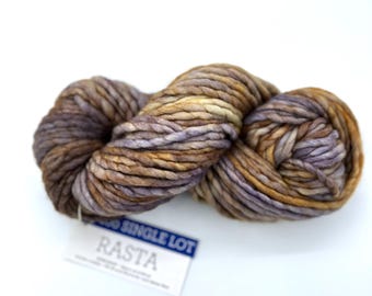 Malabrigo Rasta Yarn, Super Bulky, 100%  Merino Wool, Single Dye lot