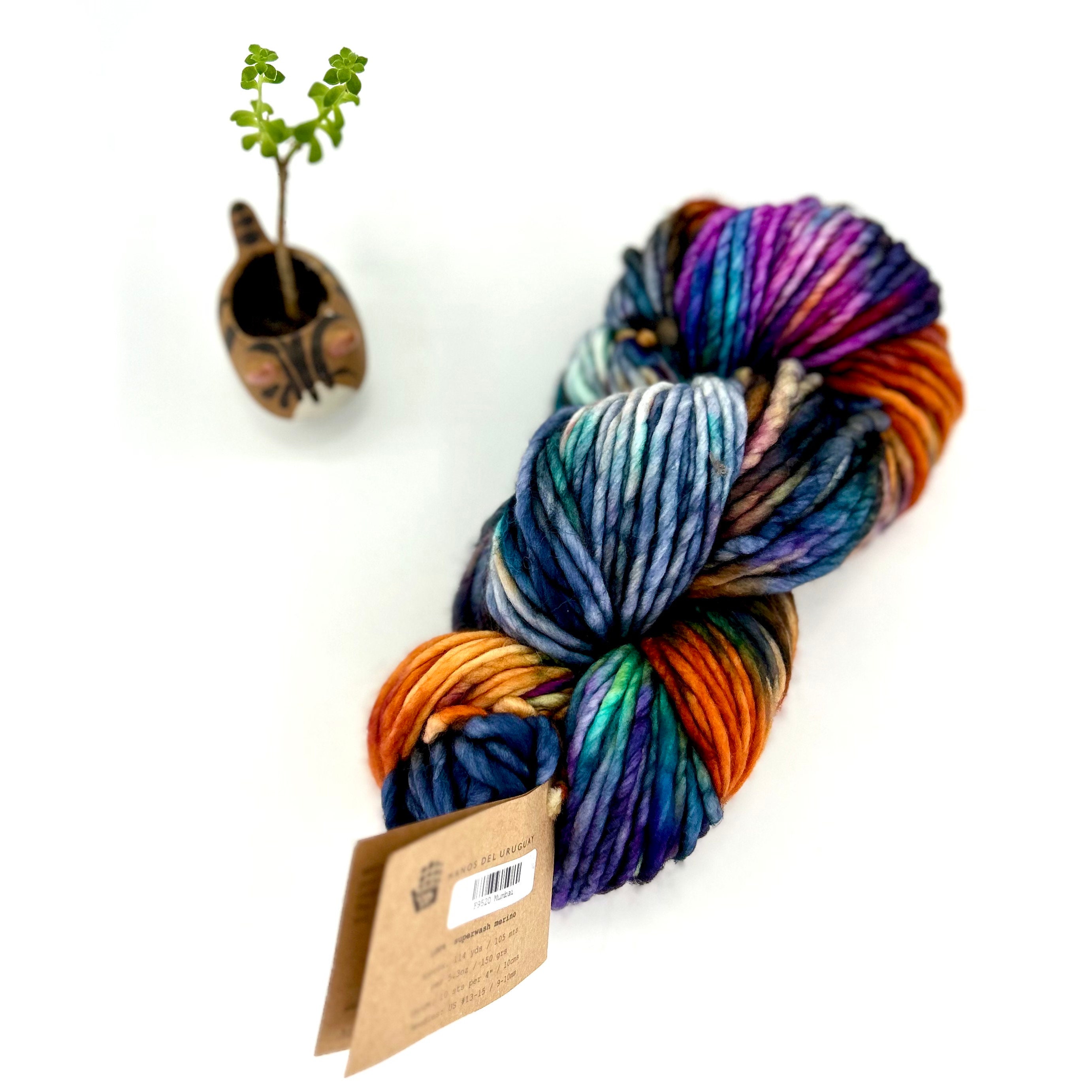 Franca Yarn by Manos del Uruguay, Super Bulky, 100% Superwash