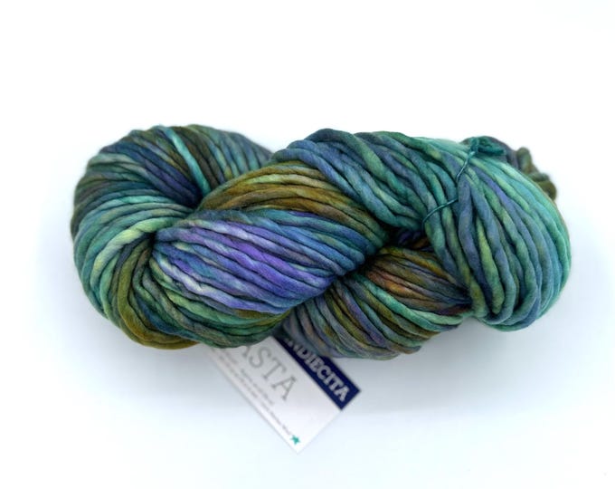 Malabrigo Rasta Yarn, Super Bulky, 100% Merino Wool, Indiecita 416