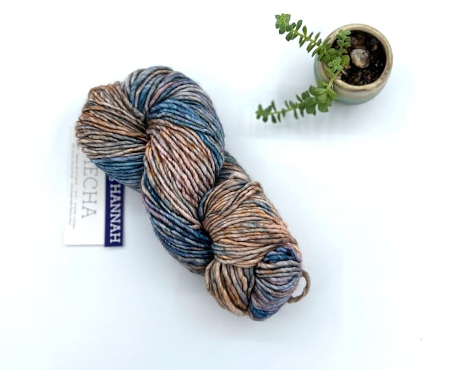 Malabrigo Mecha Yarn, Bulky, 100% Merino Wool, Hannah