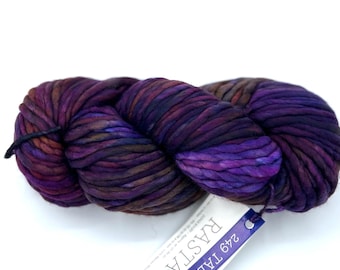 Malabrigo Rasta Yarn,  Super Bulky,100% Merino Wool, Talisman 249