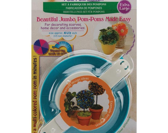 Clover Pom-Pom Maker, Extra Large