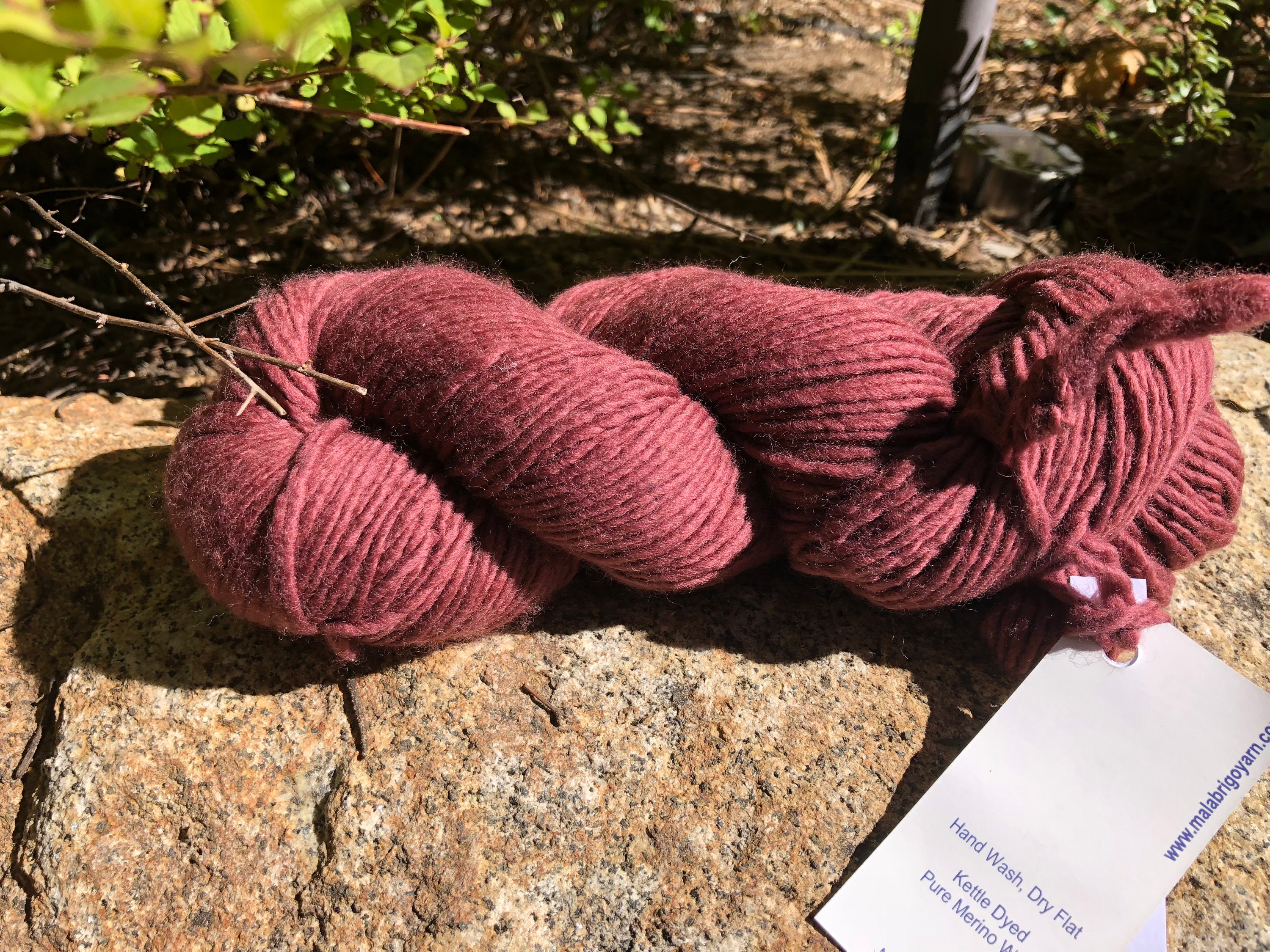 Malabrigo Worsted Yarn Hat Knitting Pattern Worsted 100